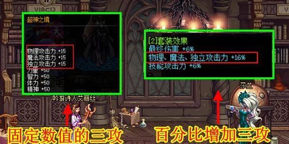 《地下城与勇士》中，哪些装备词条属性叠加效益最优，稀释效应最低探究